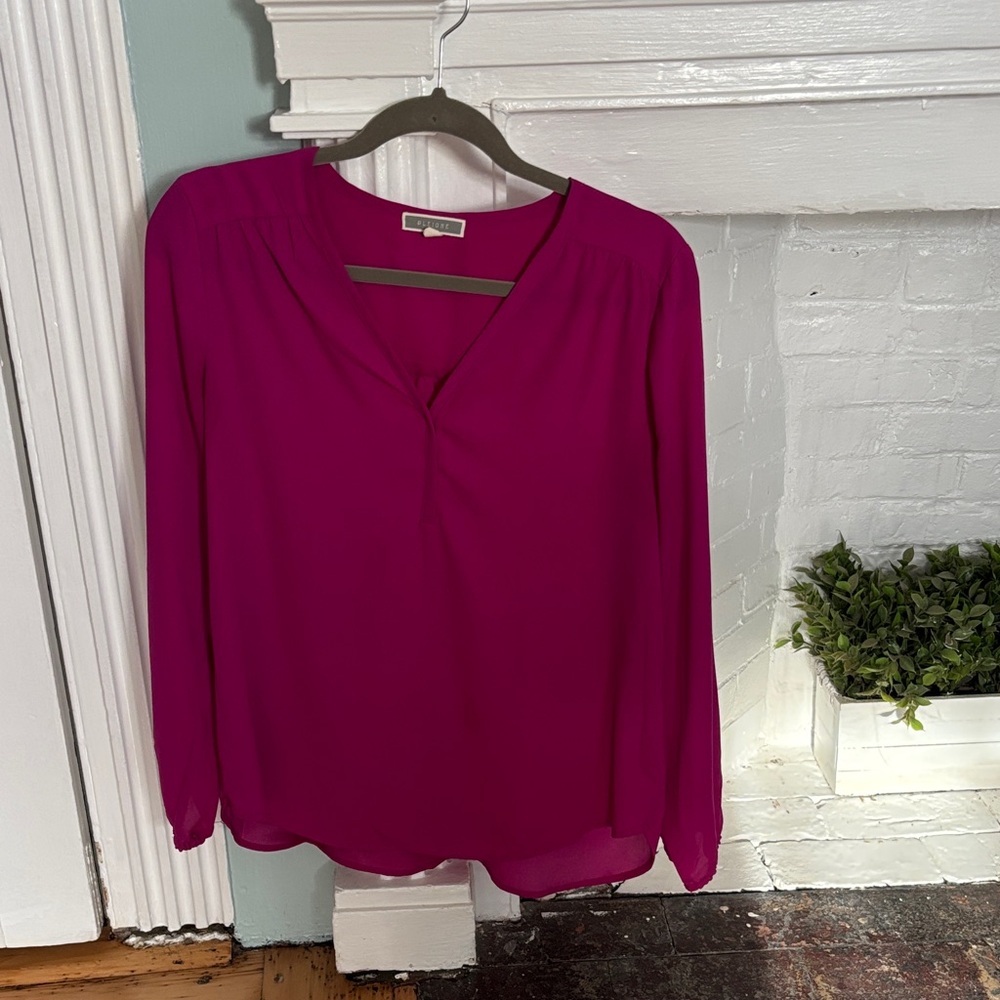 Pleione Fuchsia Blouse